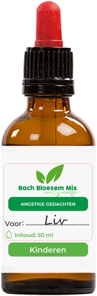 Bach Bloesem Mix Kind met angstige gedachten