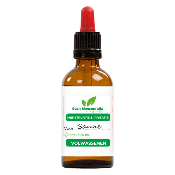 Flesje Bach Bloesem Mix Menstruatie & Irritatie