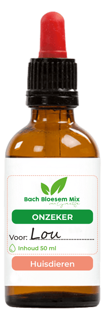 Bach Bloesem Mix Onzekere hond