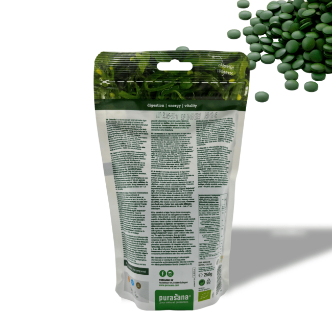 Purasana Chlorella tabletten - 500 stuks