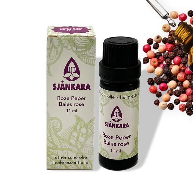 Etherische olie Roze Peper – 11 ml