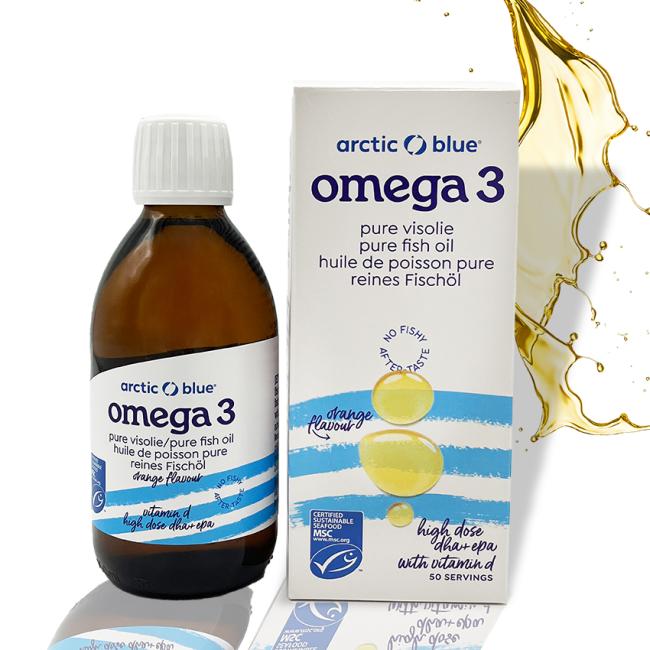 Arctic Blue Omega 3 pure visolie - 250 ml