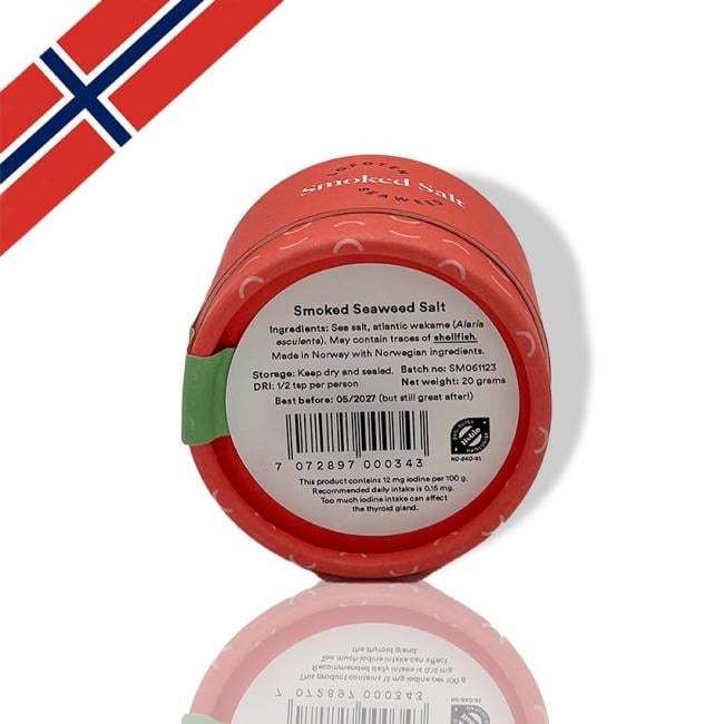 Lofoten Smoked Seaweed Salt – 20 gram