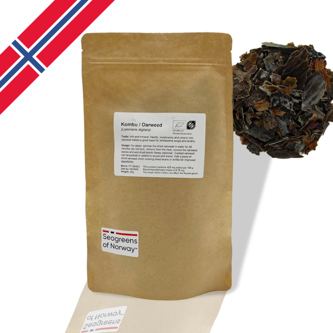 Lofoten Seaweed Oarweed (Kombu) - 25 gram