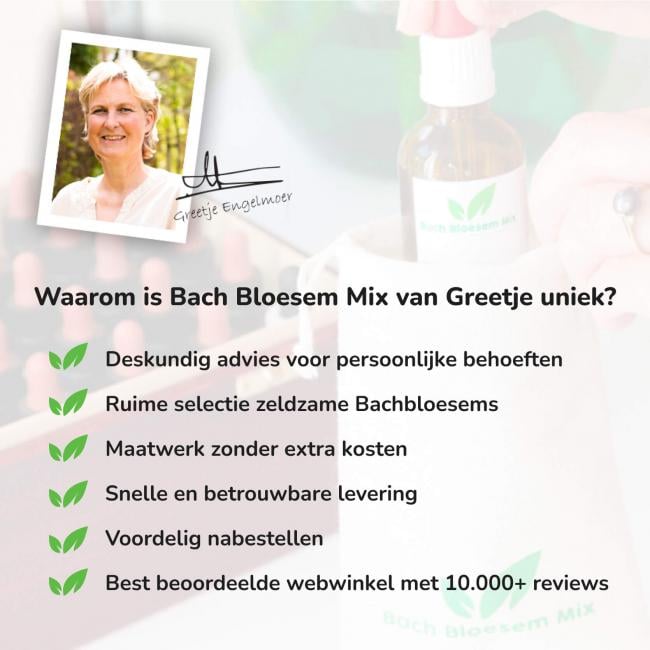 Bach Bloesem Mix Hoogsensitieve baby