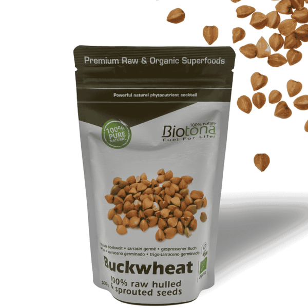 Gespruite boekweitzaden Biotona - 300 gram
