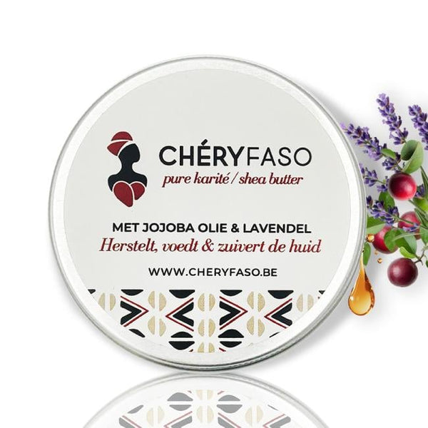 Chéry Faso pure shea butter met Jojoba olie & Lavendel - 100 ml